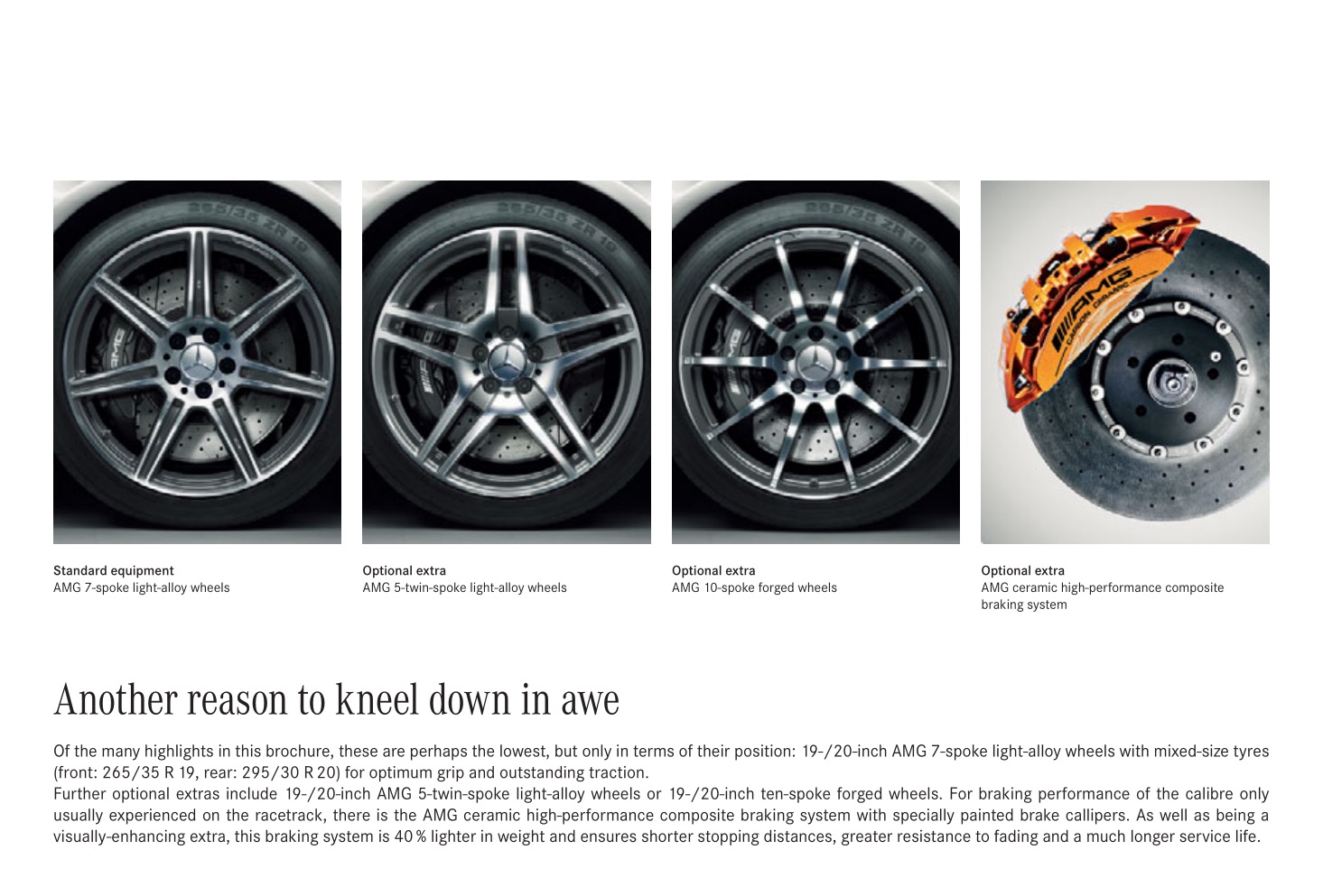 2011 Mercedes-Benz SLS Class Brochure Page 19